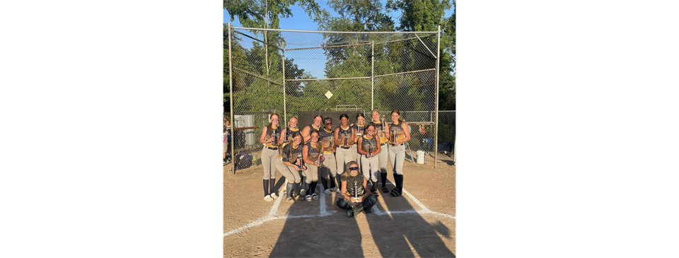 15U Fastpitch- 3rd place in their division!