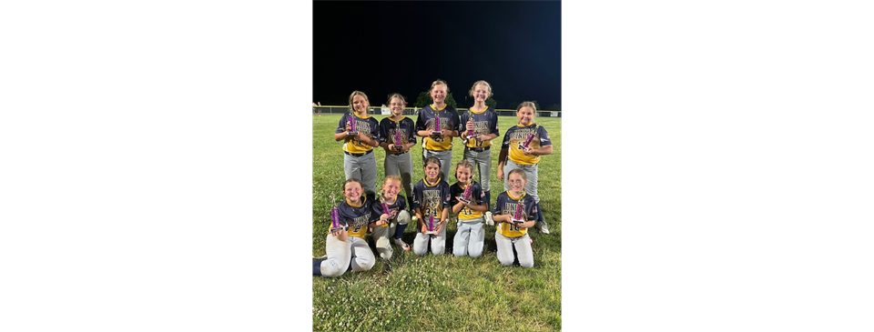 10U Fastpitch- 2nd place in their division!